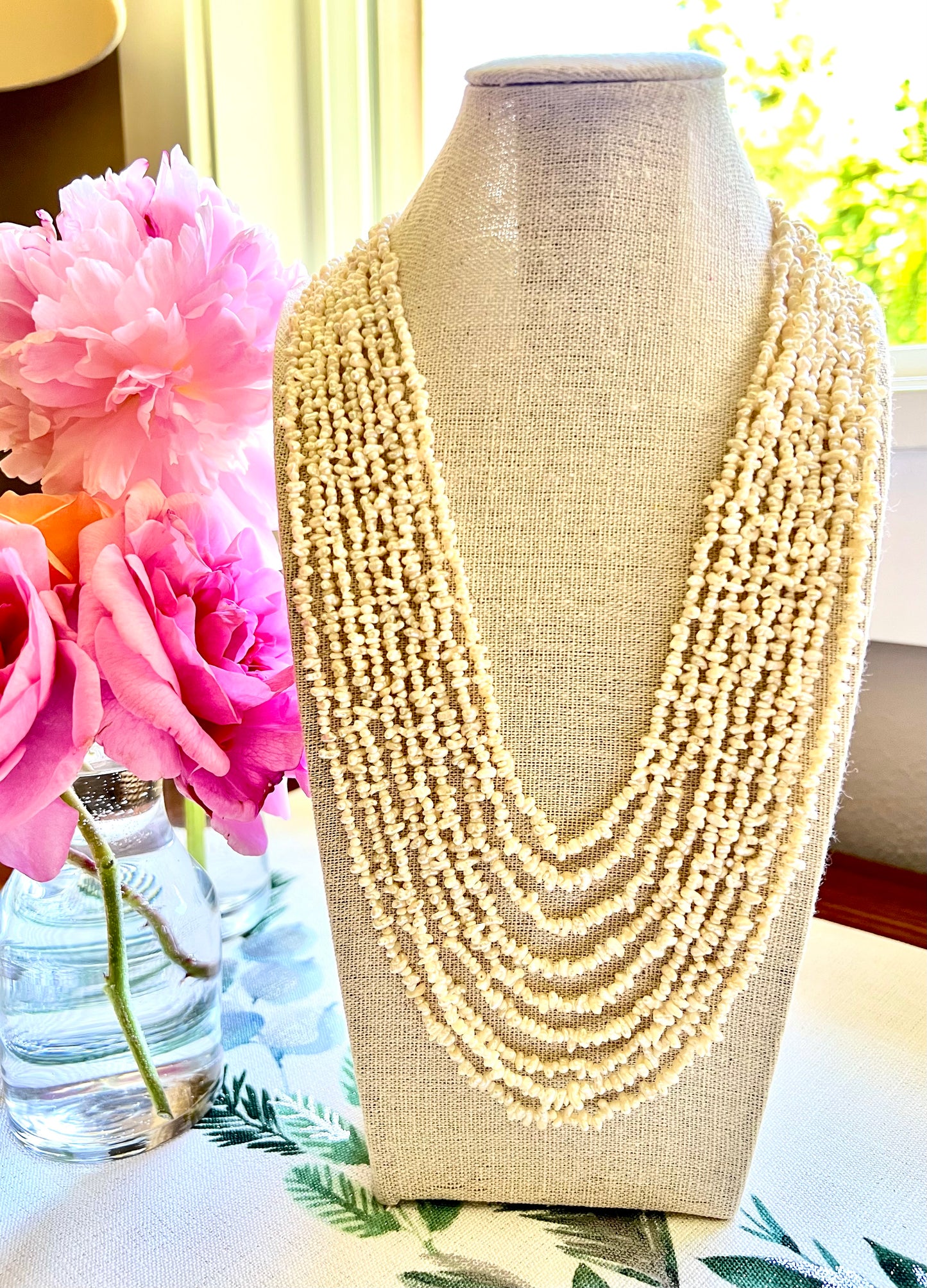 Multi strand Pearl Necklace