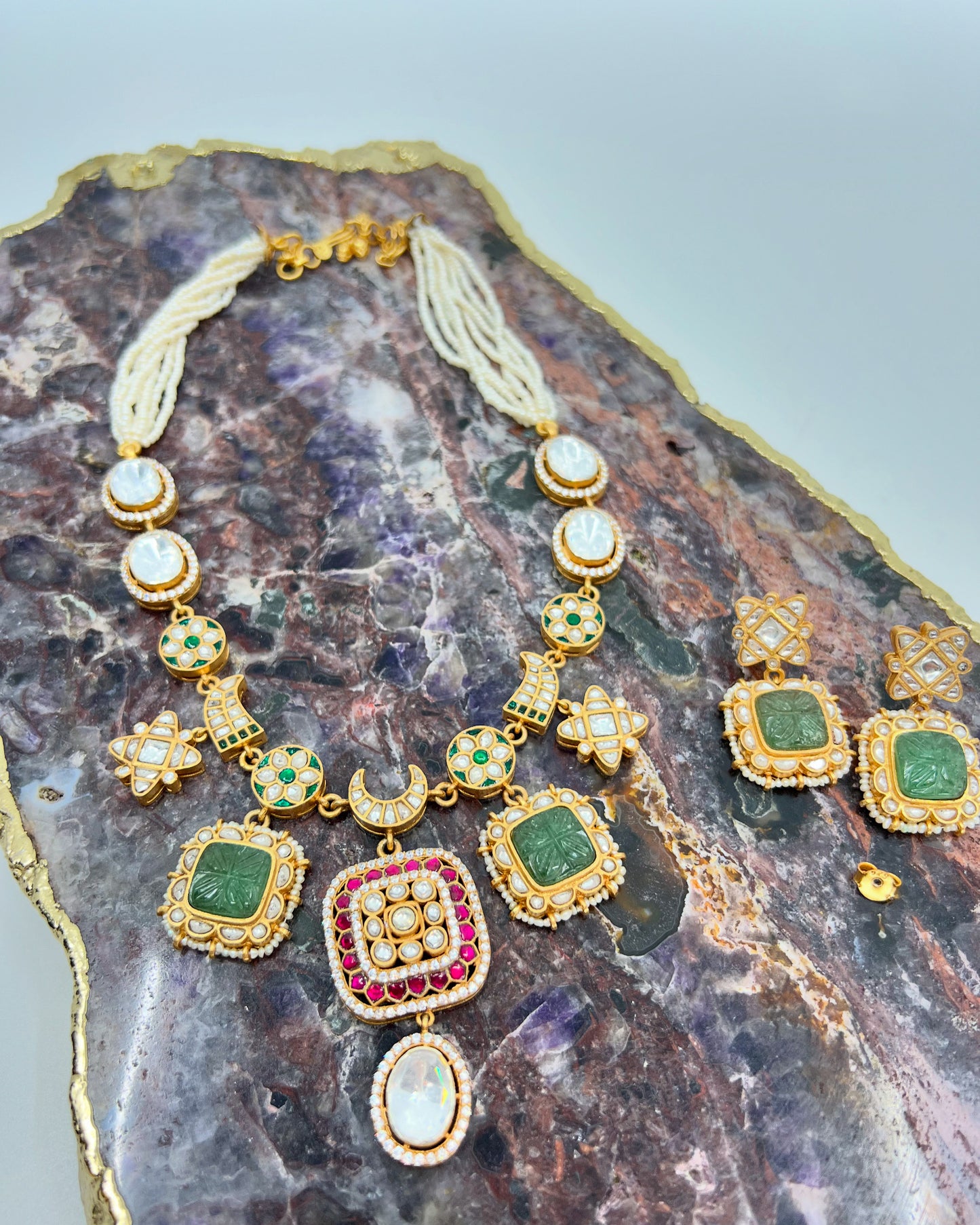 Meera tukdi necklace